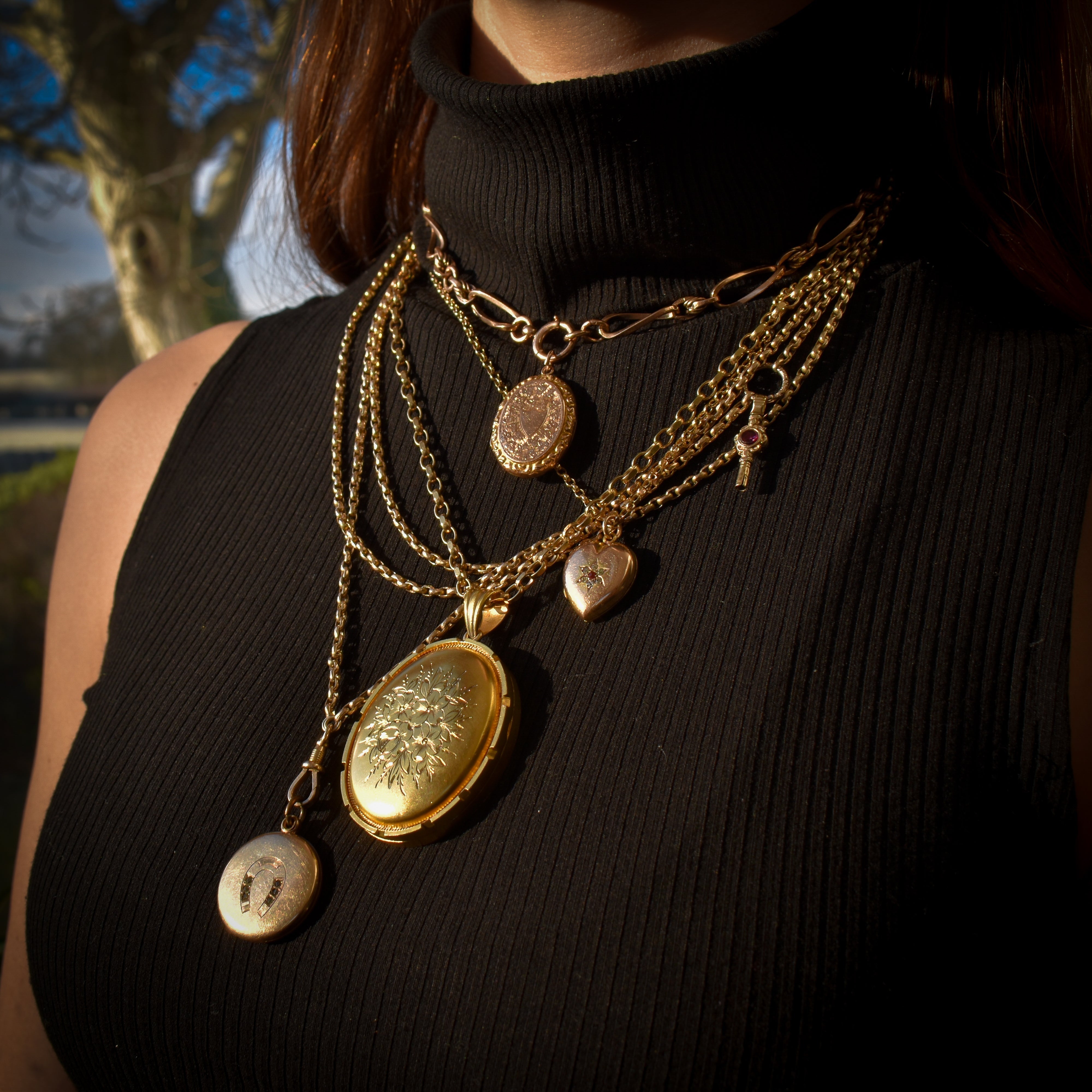 Collares de Oro - Oferta Limitada en Stock