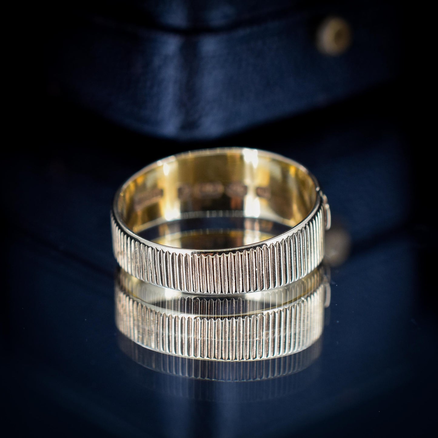 Antique Mizpah 18ct Yellow Gold Band Ring | Chester 1887