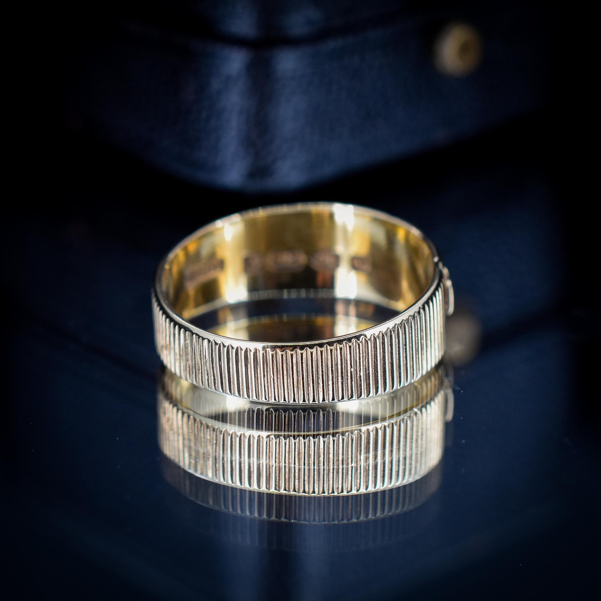 Antique Mizpah 18ct Yellow Gold Band Ring | Chester 1887