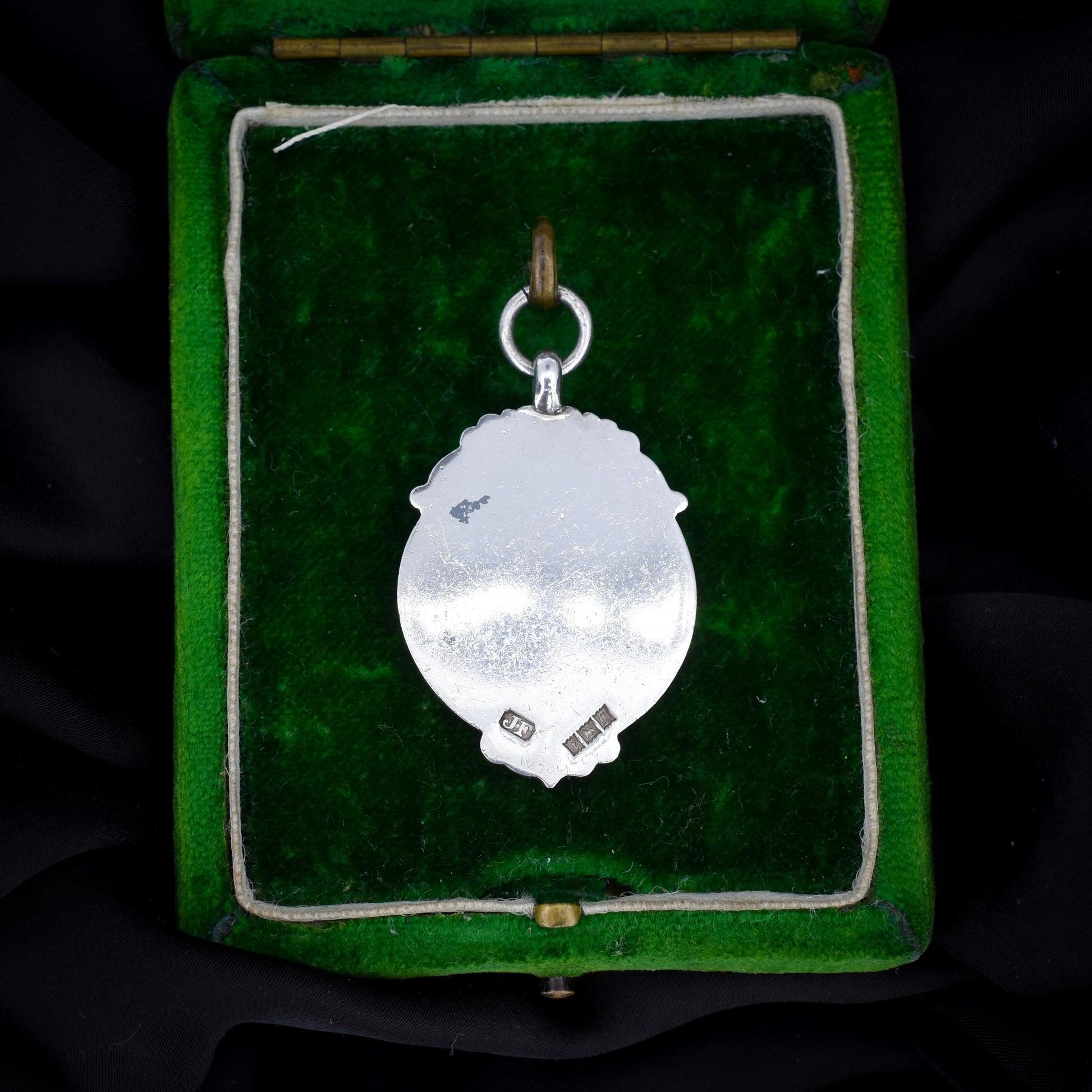 Art Deco 'Football' Medal Medallion Pendant | Dated 1927
