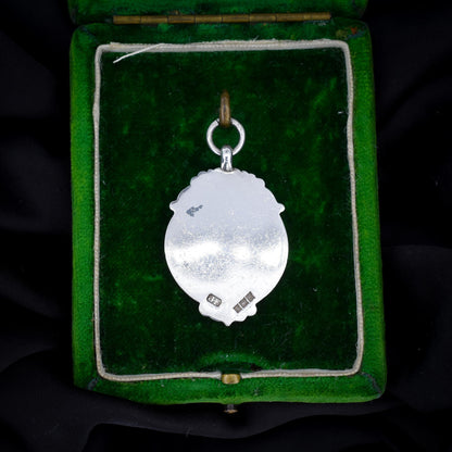 Art Deco 'Football' Medal Medallion Pendant | Dated 1927