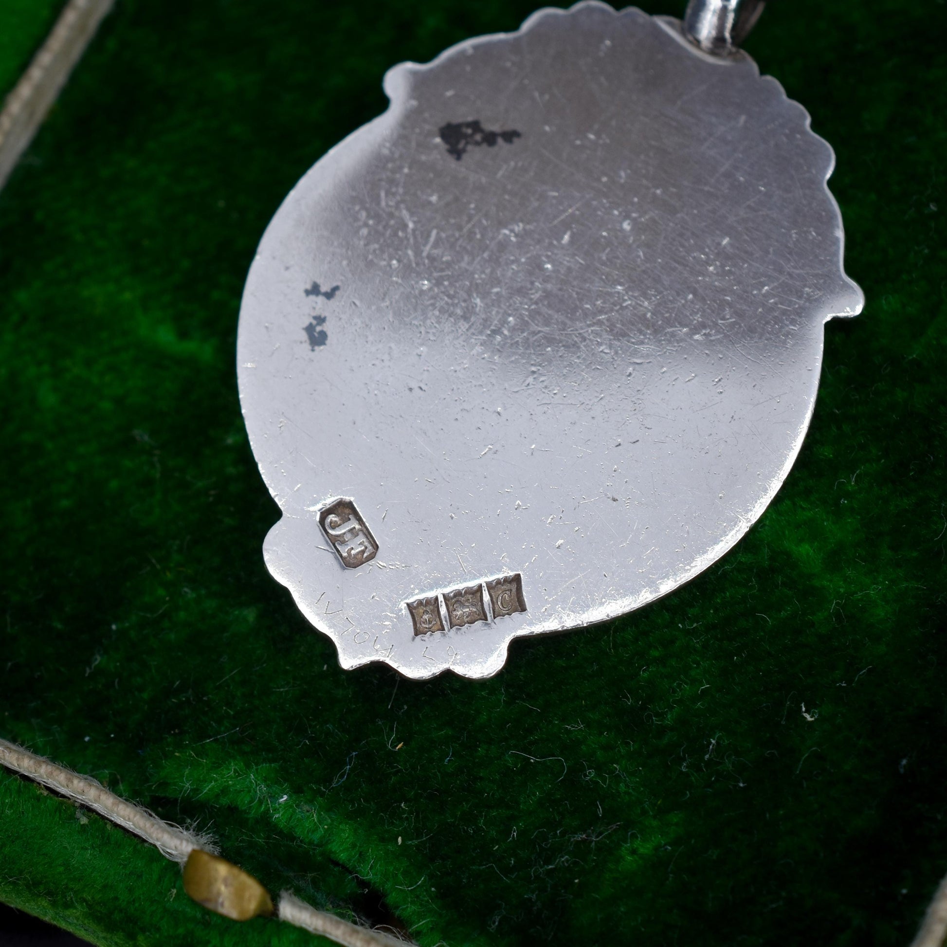 Art Deco 'Football' Medal Medallion Pendant | Dated 1927