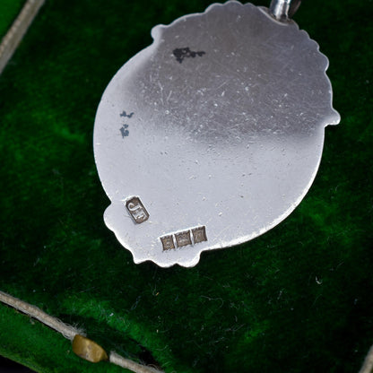 Art Deco 'Football' Medal Medallion Pendant | Dated 1927