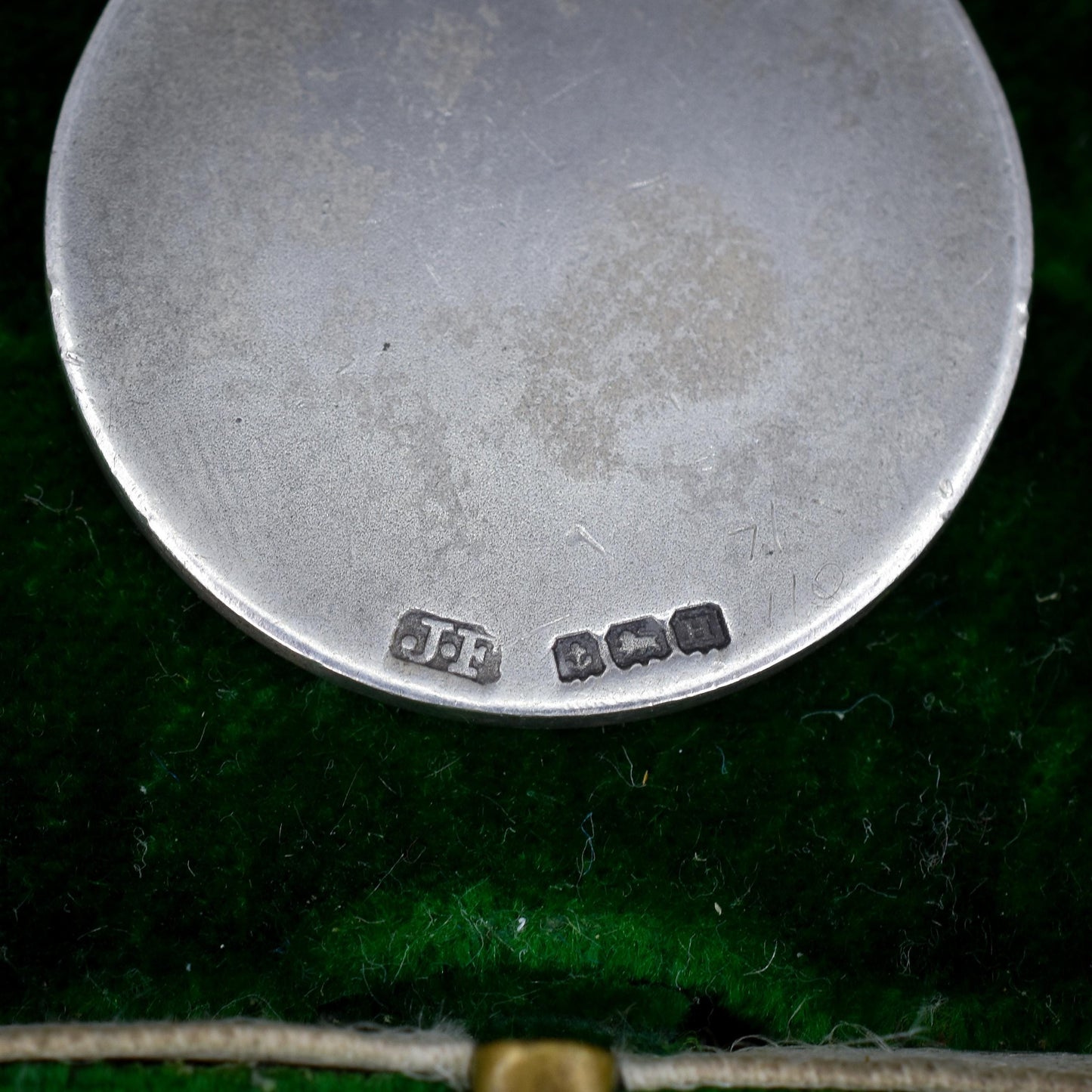 Art Deco 'Cricket' Medal Medallion Pendant | Dated 1932