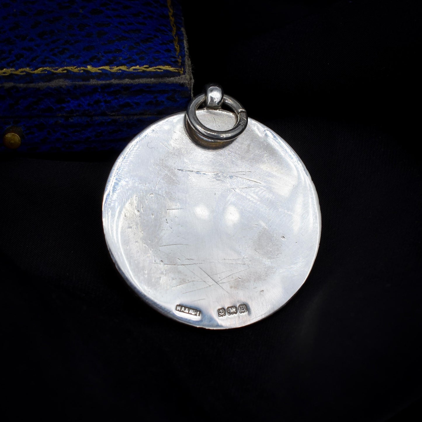 Art Deco 'Football Players' Medal Medallion Pendant | Dated 1926