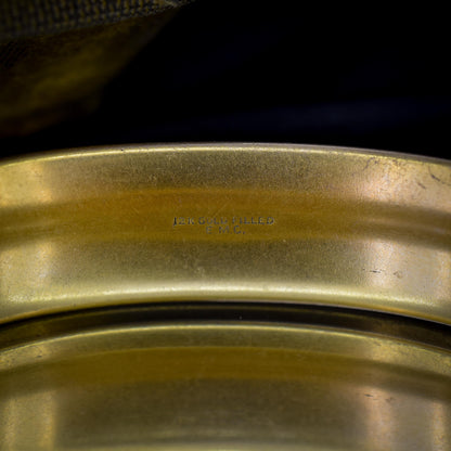 Antique 12ct Gold Filled Floral Paste Bangle Bracelet