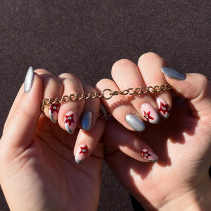 Vintage Curb 9ct Gold Bracelet with Dog Clip Fastener | 7.5" | Dated 1988