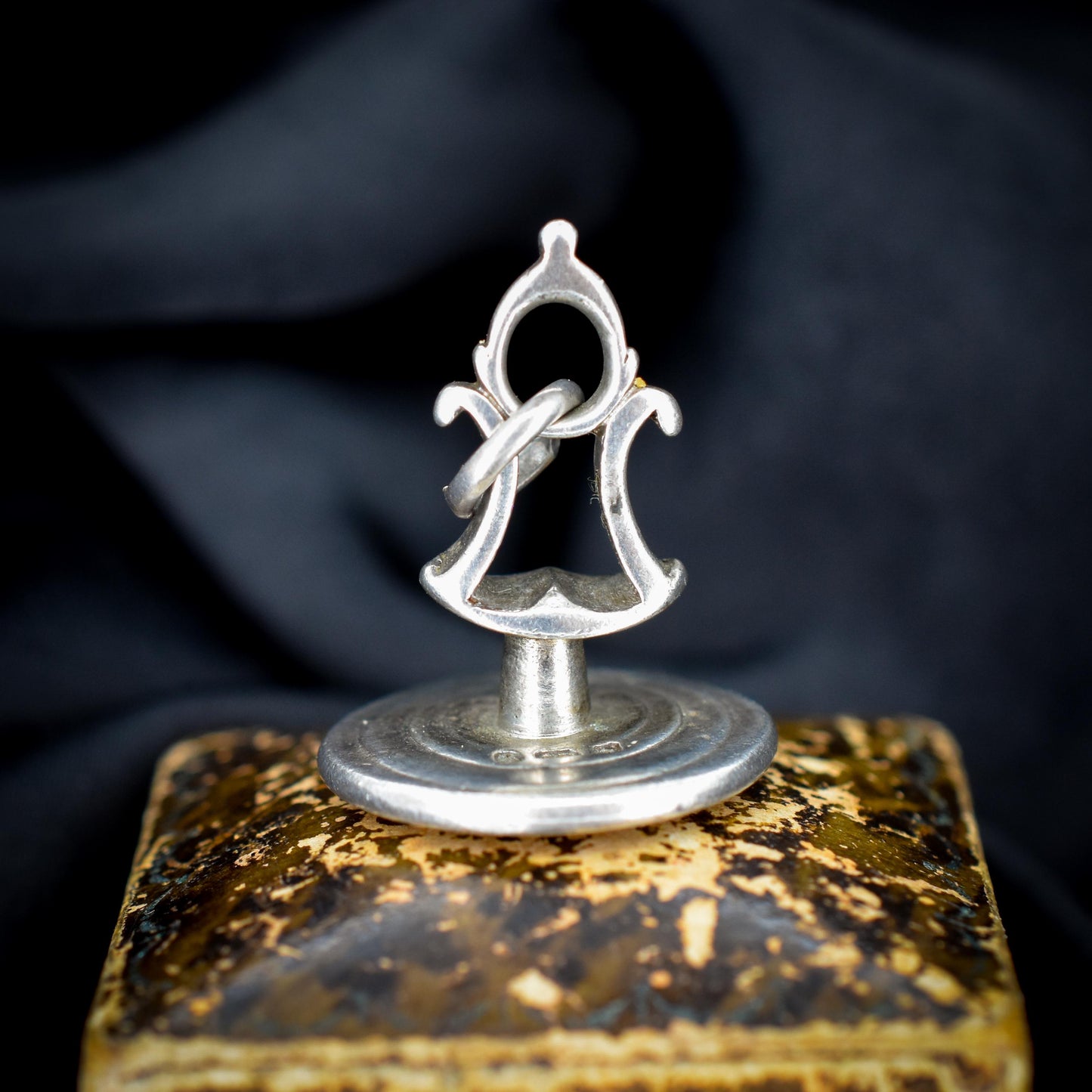 Antique Georgian Anchor Sterling Silver Fob Seal | Dated 1818