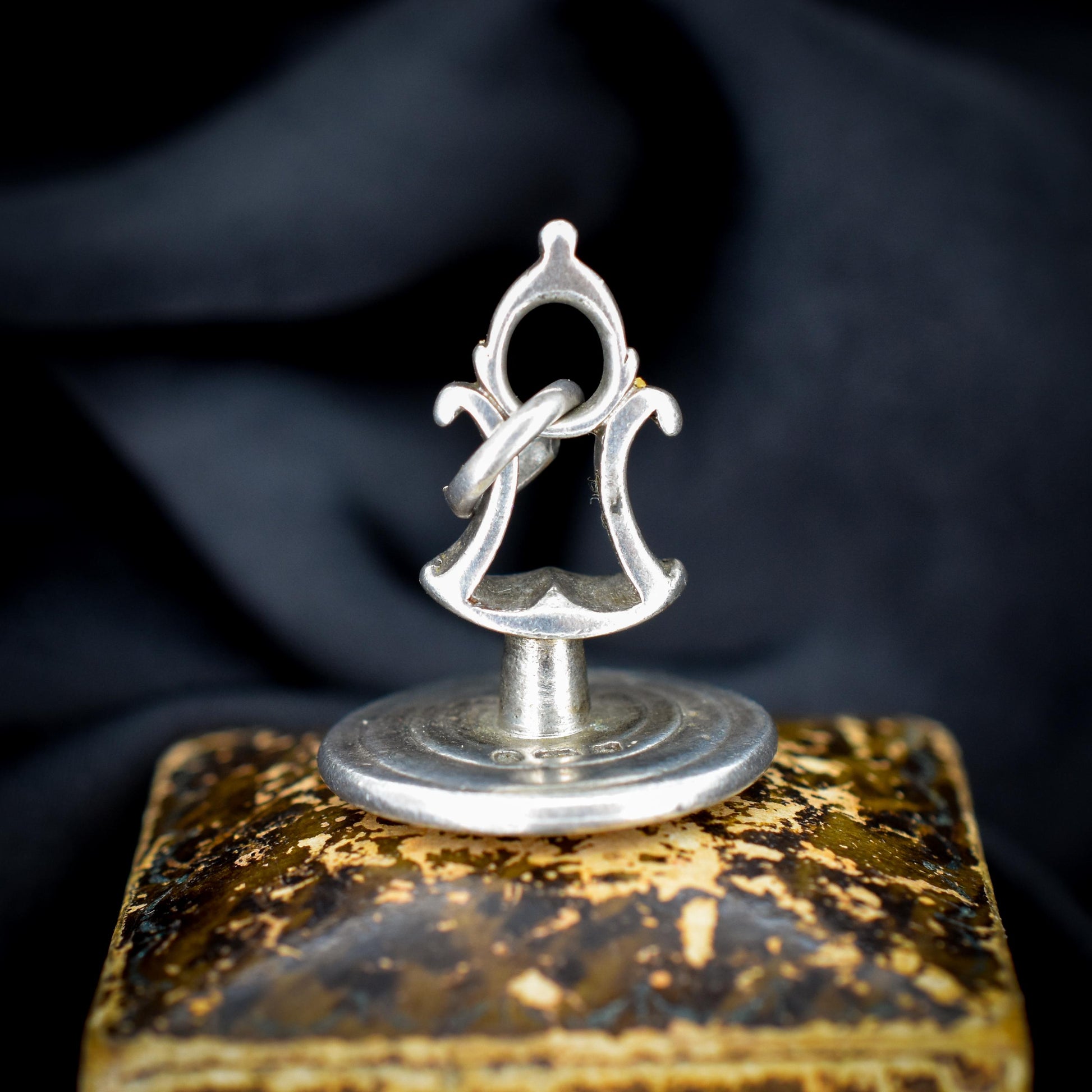 Antique Georgian Anchor Sterling Silver Fob Seal | Dated 1818