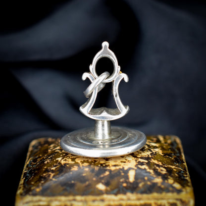 Antique Georgian Anchor Sterling Silver Fob Seal | Dated 1818