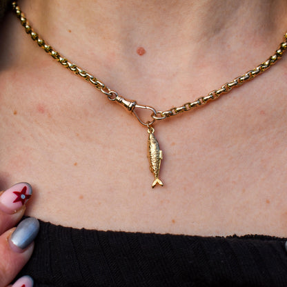 Vintage 9ct Gold Fish Charm | Dated 1959