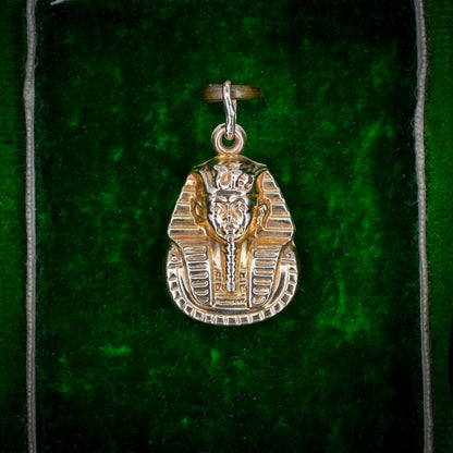 Vintage 9ct Gold Tutankhamun Egyptian Revival Charm