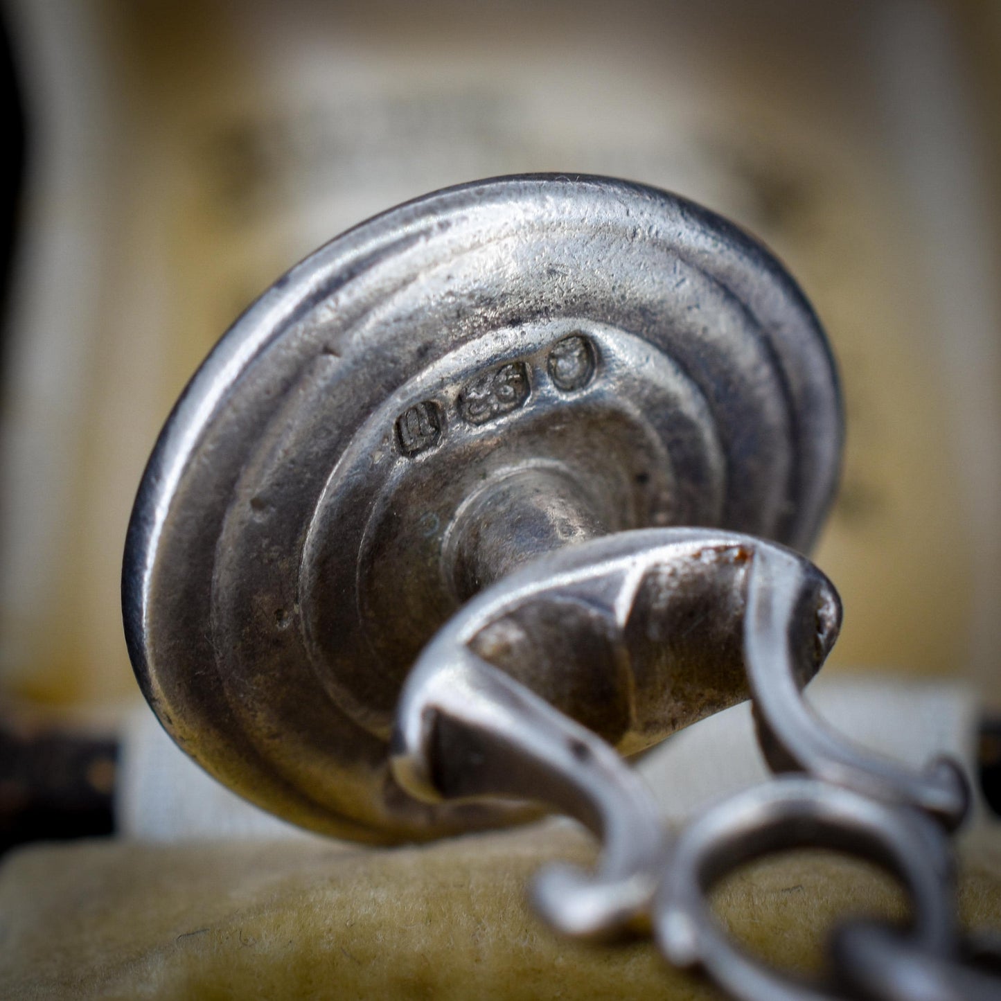 Antique Georgian Anchor Sterling Silver Fob Seal | Dated 1818