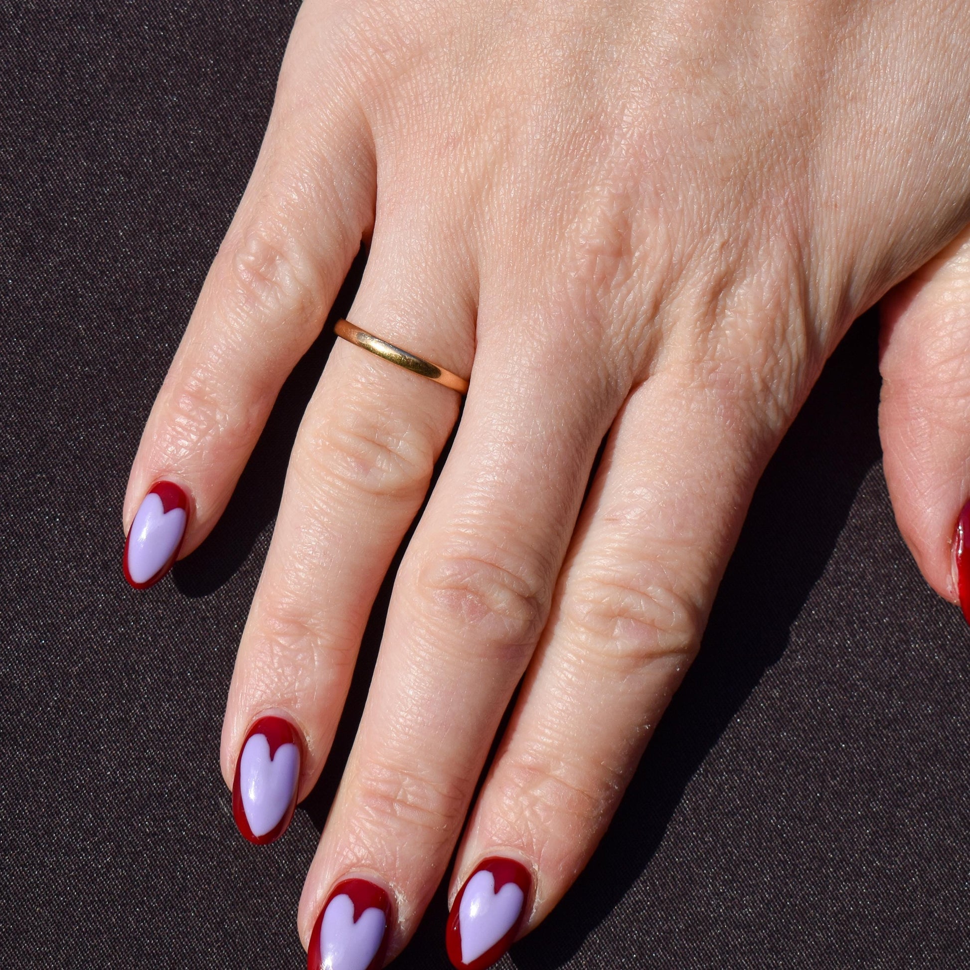 Vintage '1936' 22ct Yellow Gold Plain Stacking Wedding Band Ring