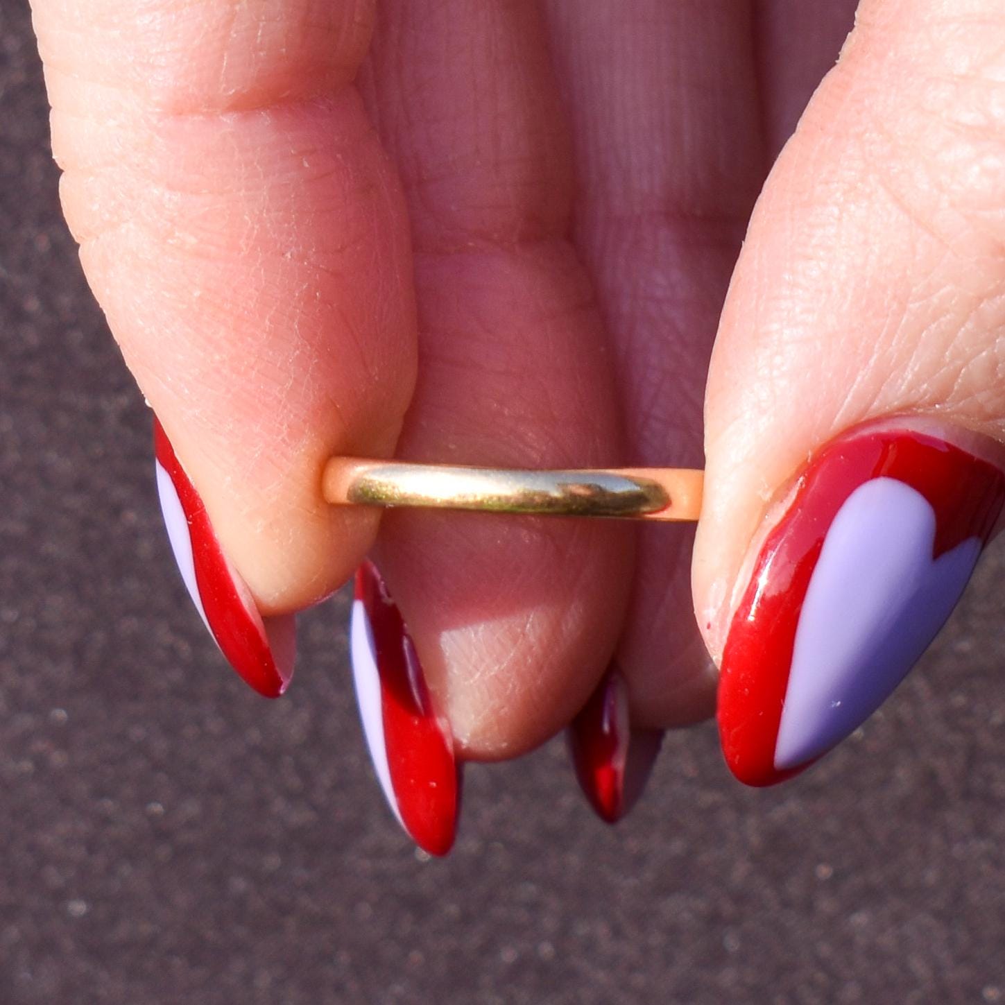 Vintage '1936' 22ct Yellow Gold Plain Stacking Wedding Band Ring