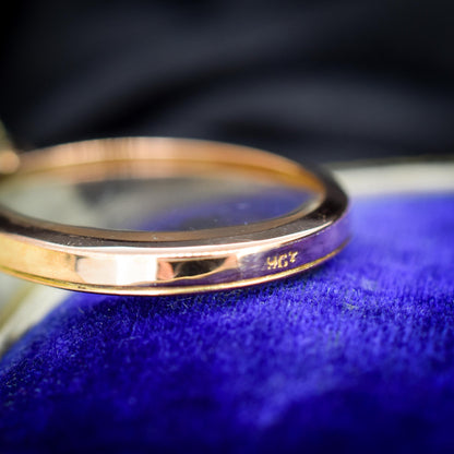 Antique Oval Glass 9ct Gold Large Photo Locket Pendant