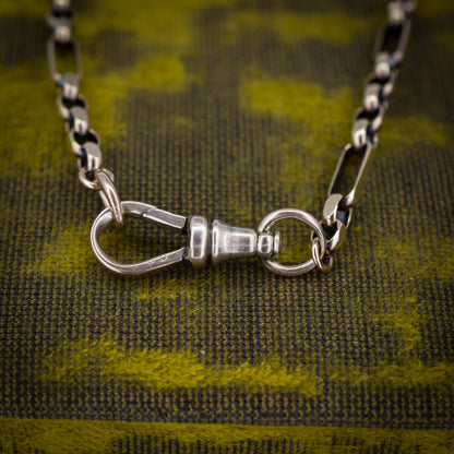 Vintage 9ct Gold 19″ Fancy Link Chain Necklace with Dog Clip