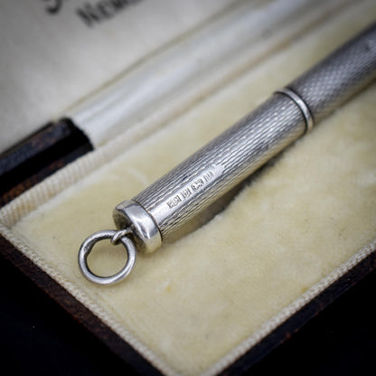 Vintage Sterling Silver and Gold Toothpick Pendant | 1995