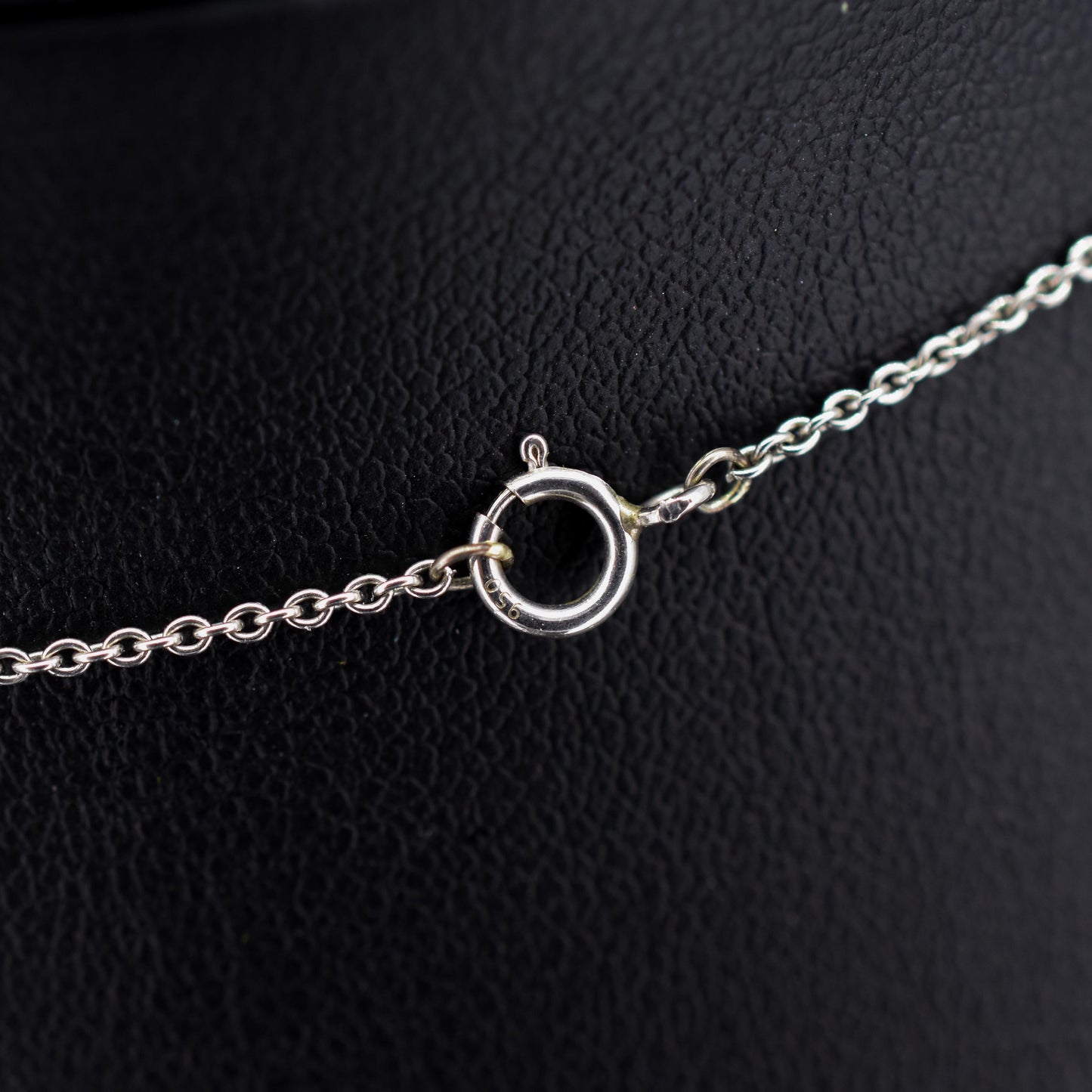 Art Deco Opal Heart and Diamond 18ct White Gold and Platinum Pendant Necklace | 16"