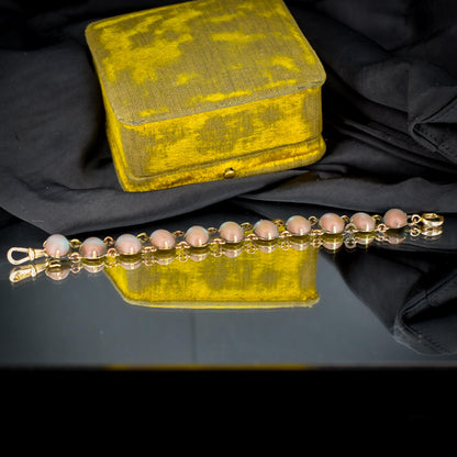 Antique Vintage Saphiret Rare Line Bracelet 7"
