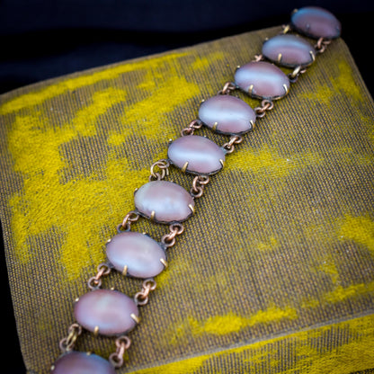 Antique Vintage Saphiret Rare Line Bracelet 7"