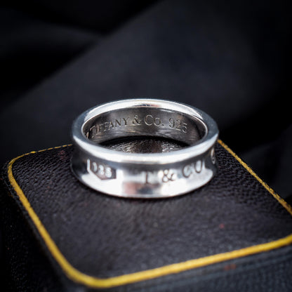 Vintage Tiffany & Co. Sterling Silver Band Ring