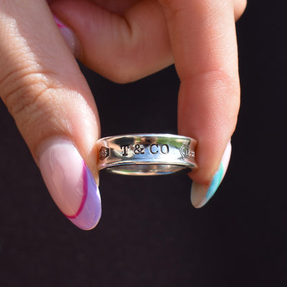 Vintage Tiffany & Co. Sterling Silver Band Ring