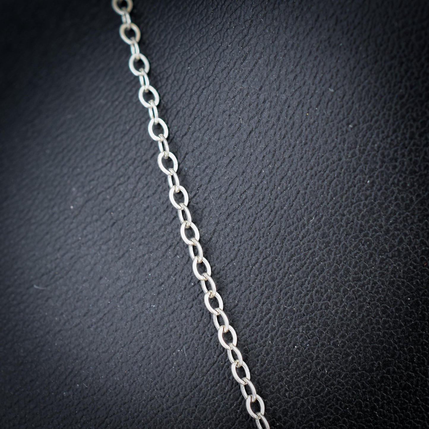 Art Deco Butterfly Wing Fringe Sterling Silver Necklace | 16.5"