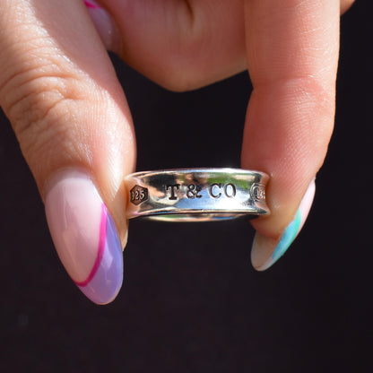 Vintage Tiffany & Co. Sterling Silver Band Ring