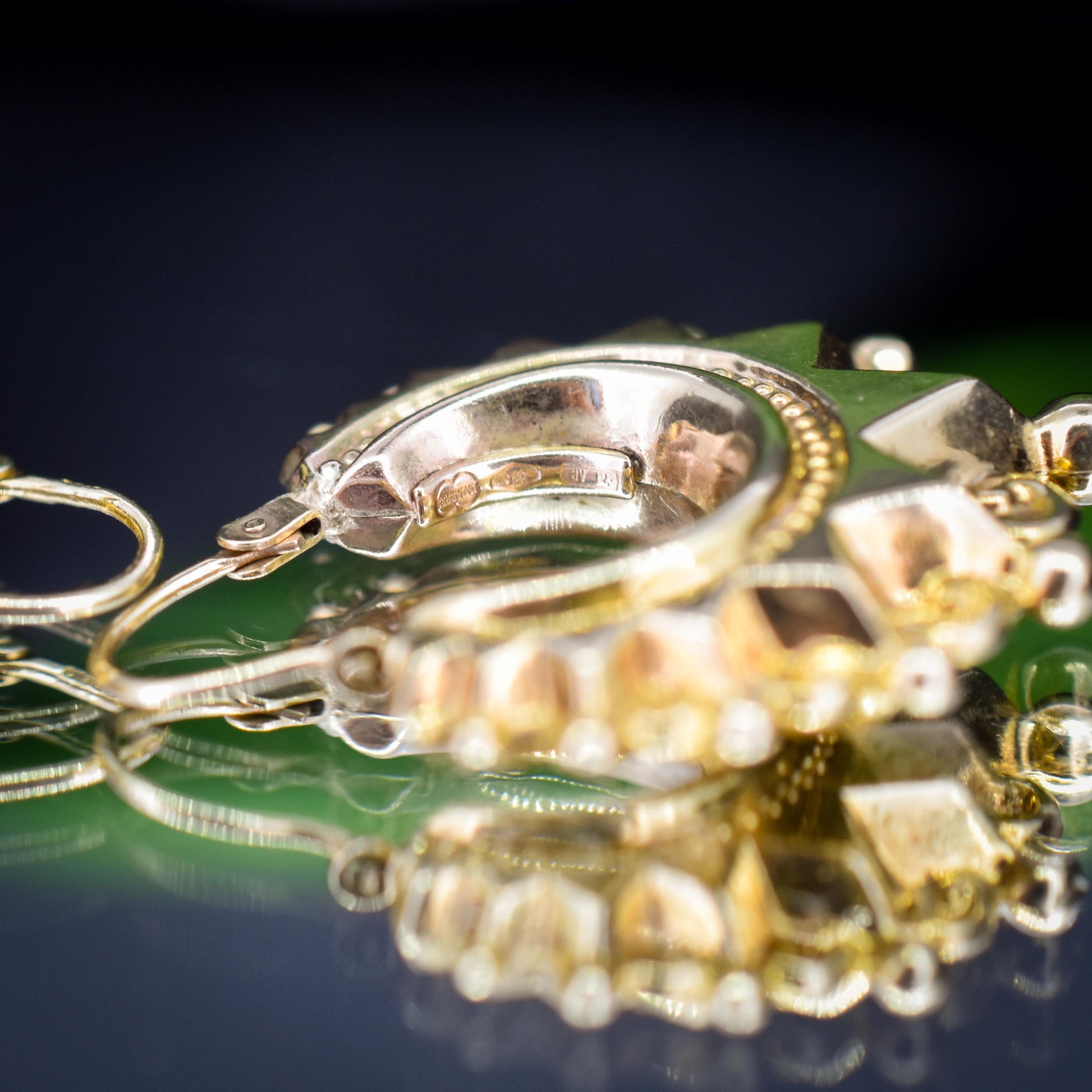 Vintage 9ct Gold Creole Hoop 'Hoops' Earrings