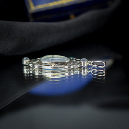 Antique Moonstone Sterling Silver Drop Pendant