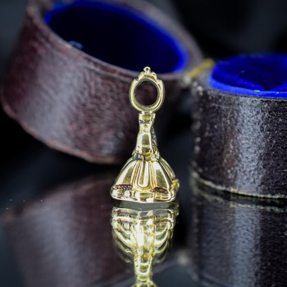 Antique 'Dove of Peace' Bird Chalcedony Intaglio Fob Seal Charm