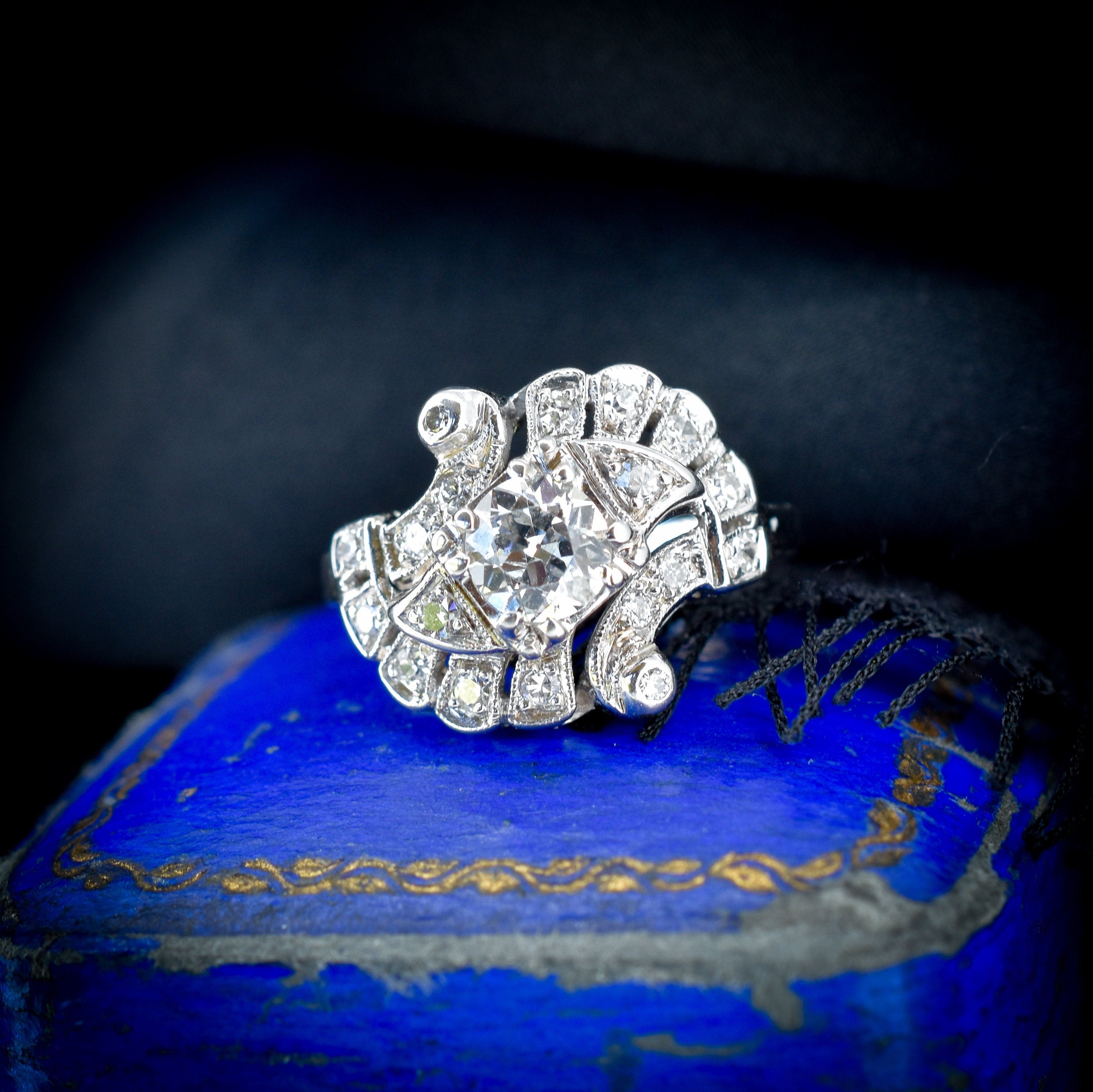 Antique Reproduction Engagement Ring