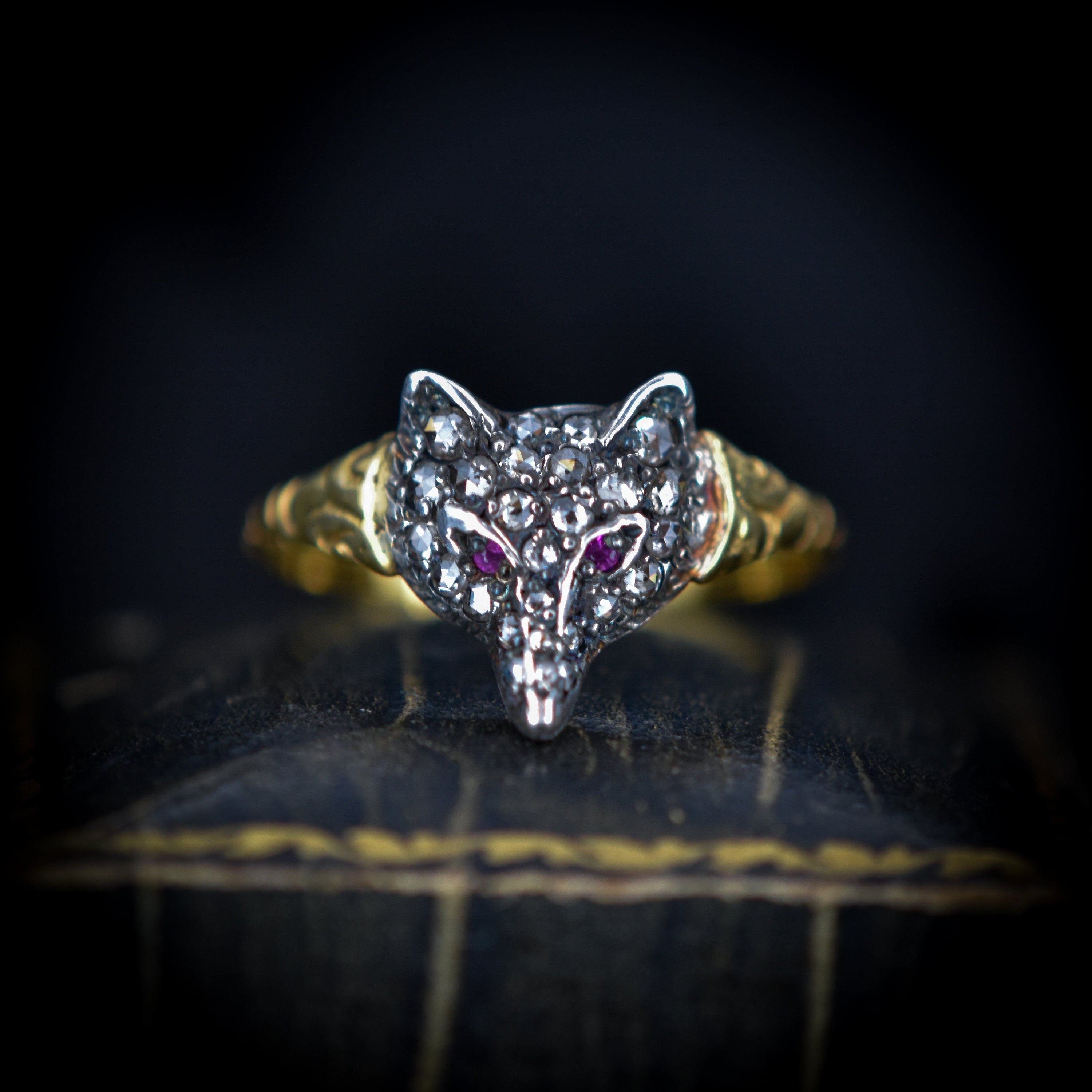 Foxy Lady Adjustable Fox Animal Wrap Ring – Feshionn IOBI